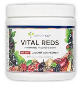 lot 2185 image: Gundry MD Vital Reds Nutrient Powder Mix - 30 Day Supply, NEW, sealed