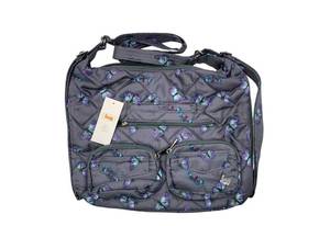 lot 2218 image: Lug Medium Tote Zipliner 2 Butterfly Gray
