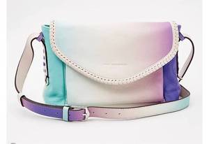 lot 2231 image: Aimee Kestenberg Pebble Leather Crossbody - All For Love Retails $228