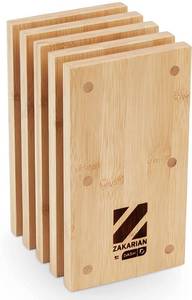 lot 2235 image: Zakarian by Dash Magnetic Bamboo Knife Block