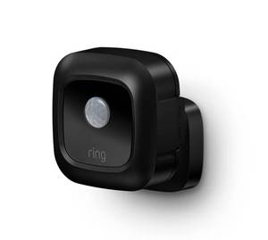lot 2241 image: Ring Smart Lighting &amp Outdoor Motion-Sensor, Black (Bridge required)