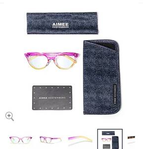 lot 2251 image: Aimee Kestenberg Madison Blue Light Reading Glasses 3.5