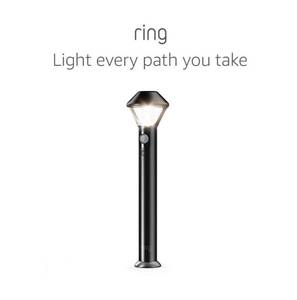 lot 2253 image: Ring Smart Lighting &amp Pathlight, Battery-Powered, Outdoor Motion-Sensor Security Light, Black (Bridge required)