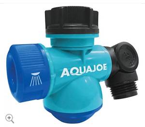 lot 2254 image: Aqua Joe Multi Function Outdoor Faucet & Hose Connector