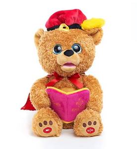 lot 2277 image: Cuddle Barn Animated Storytime Plush with 5 Stories
