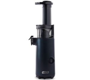 lot 2318 image: DASH Compact Cold Press Slow Juicer with Frozen Treat Attachment, RED in Color, NEW