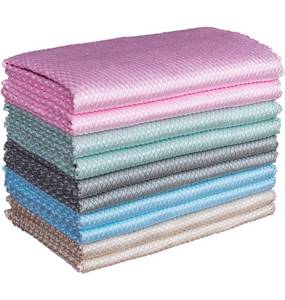 lot 2385 image: Reusable Nanoscale Cleaning Cloth, Microfiber Cleaning Cloth, 10 Pack 15.7 x 11.8 2 packs of 10