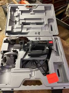 lot 1012 image: Rotozip rebel spiral saw with accessories in the case