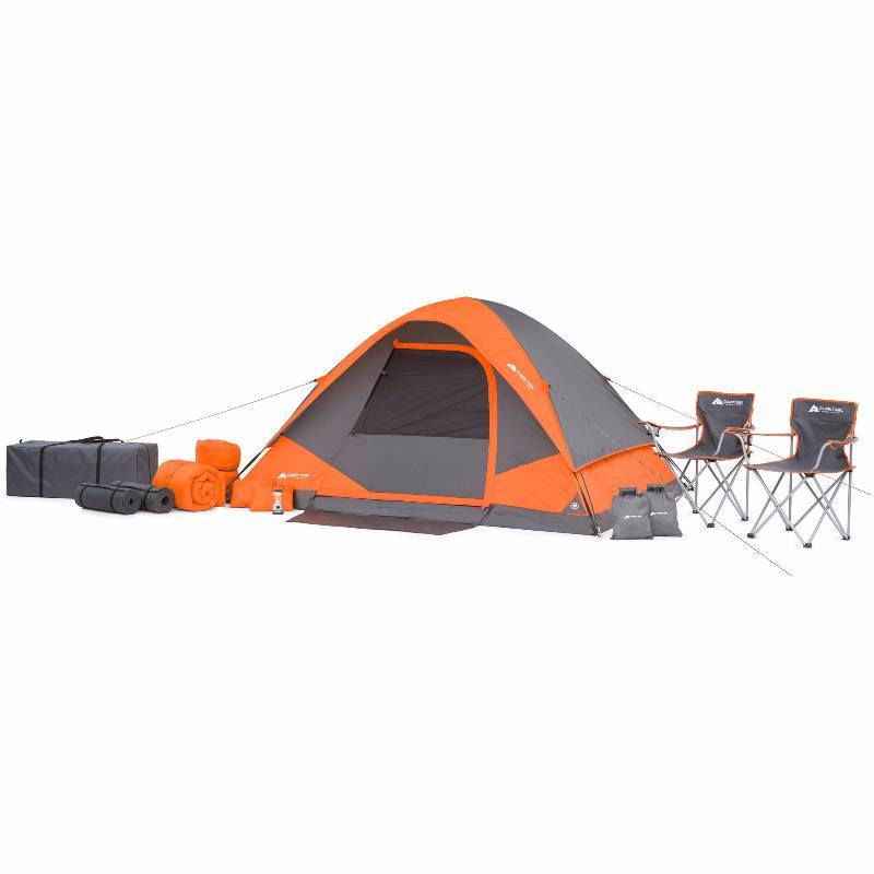 lot 448 image: NEW Ozark Trail 22 piece Camping Combo Set