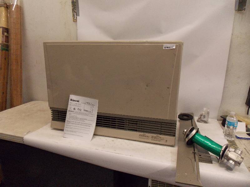 lot 462 image: Rinnai Gas Direct Vent Wall Furnace