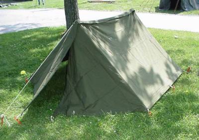 lot 9022C image: Military Issue field tents