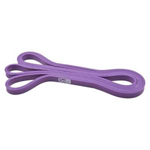 lot 2815 image: GoFit Wide Super Resistance Bands - Resistance Training Loops - Purple 20-35lbs
