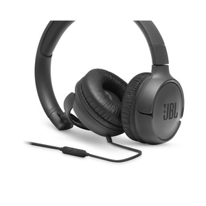 lot 7031 image: JBL T500 On-Ear Headphone In-Ear Headphone with One-Button RemoteMic - Black. Amazon 24.99