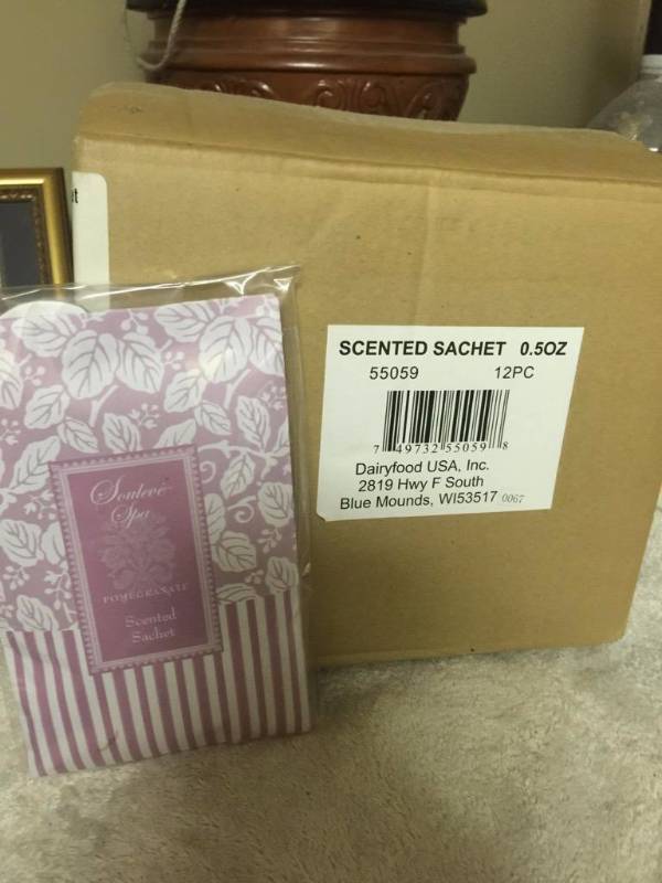 lot 1067 image: Two cases of six packets Of Scented sachet...