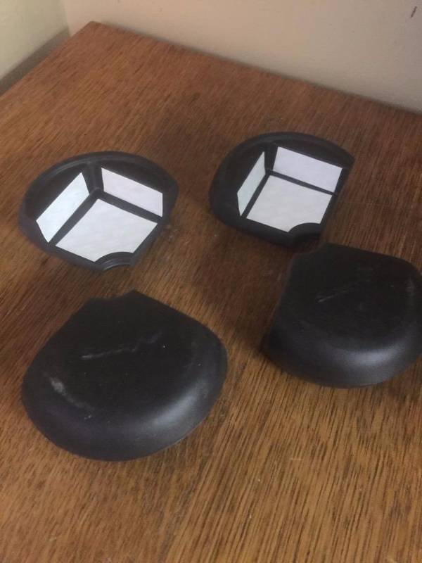 lot 1172 image: To sets of childproof table corner guards sti...