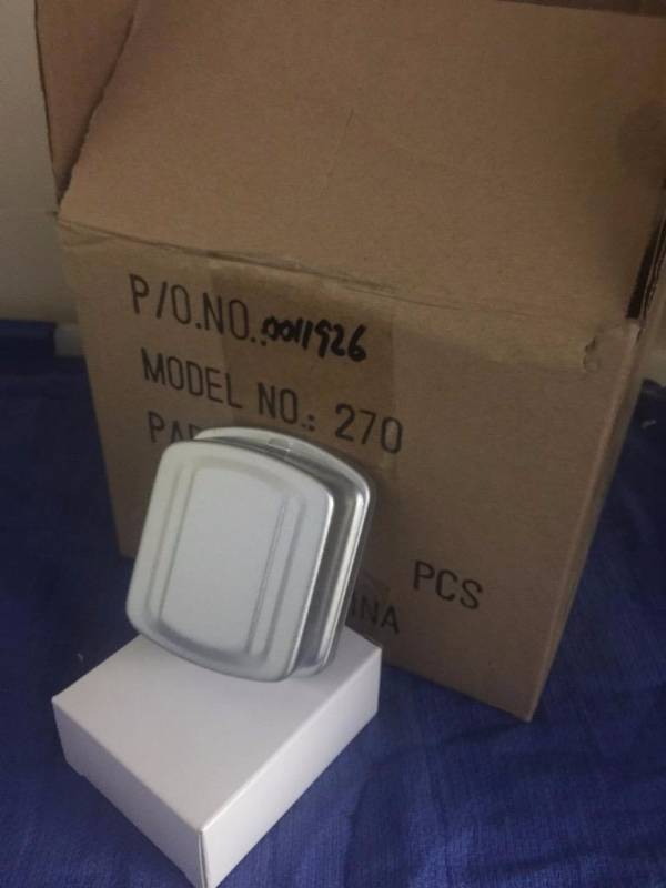 lot 1356 image: Case of 10 electric buzzers new in box...