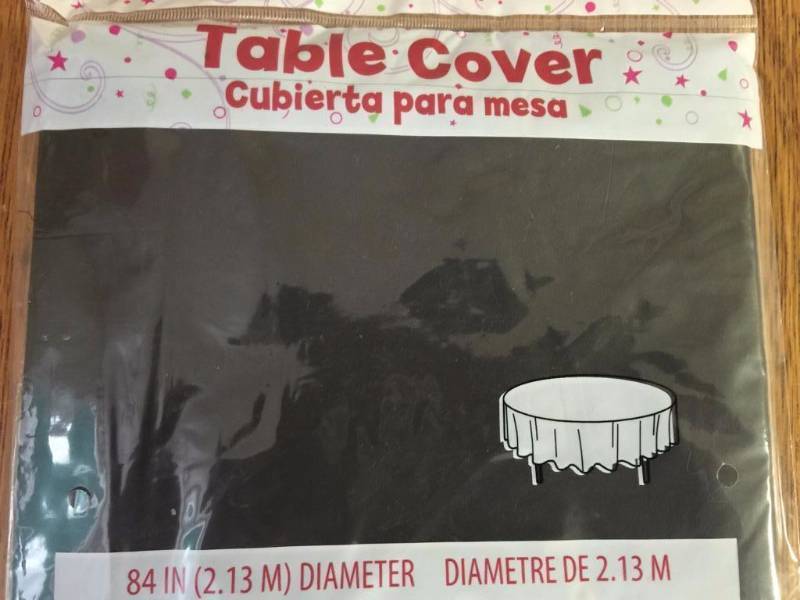 lot 155 image: 24 round poly table covers...