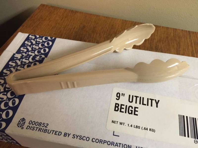 lot 159 image: 12 new 12 inch tongs...