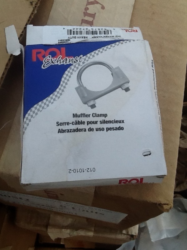 lot 7634 image: Lot of 10 new muffler clamps as pictured use for many other uses