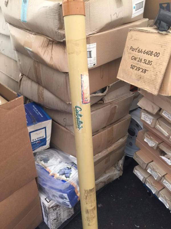 lot 798 image: Hardshell fly fishing rod case...