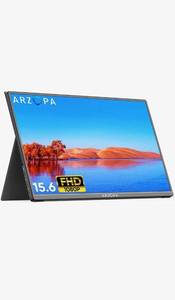 lot 78071 image: Portable Monitor, Arzopa 15.6 1080P FHD Laptop Monitor USB C HDMI Computer Display HDR Eye Care External Screen wSmart Cover for PC Mac Phone Xbox Switch PS5