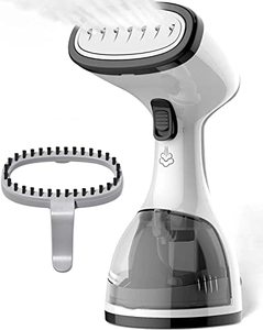 lot 78107 image: Steamer for Clothes, Kolohoso 1500W Fast Heat Up Handheld Garment Steamer, Portable Travel Clothing Fabric Steamer with Upgraded Nozzle and 260ml Water Tank