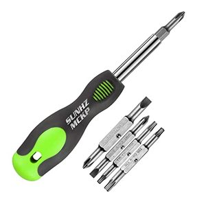 lot 78122 image: SUNHZMCKP 8 in 1 Screwdriver, Portable multi-purpose screwdriver��High- Strength Bits, Phillips, Slotted, Torx��Suitable for outdoor and daily repair tools,The best tool gift