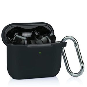lot 78147 image: Case Compatible for 2021 New Razer Hammerhead True Wireless (2nd Gen) Bluetooth Gaming Earbuds, Upgrade Heavy Duty Silicone Protective Cover ( Black) - LEFXMOPHY