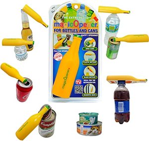 lot 78215 image: Open Soda & Water Plastic Caps EZ  Bottle Opener  Soup Pull Tab  Arthritis Helpers  Elderly  mO EXTREME  Fridge Magnetic  Ergonomic  Weak Hands Help  Bottle Opener Gift  Magnets-Twist off ez