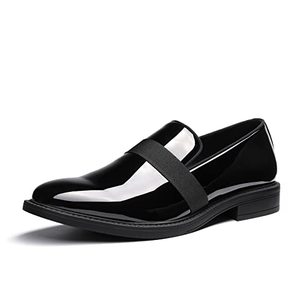lot 78220 image: Bruno Marc Mens SBOX227M Dress Tuxedo Shoes Slip-on Classic Wedding Loafers,Bright Black,Size 13