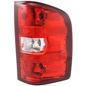 lot 78222 image: For 2007 08 09 10 11 12 2013 Chevy Silverado 150025003500 Rear Tail Light Passenger Side GM2801207 replaces 25877455