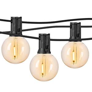 lot 78228 image: Svater Led Outdoor String Lights, 25ft Patio Lights Shatterproof, 2700K Warm White, String Lights Waterproof Outdoor, 2ft Bulb Space, IP45 Waterproof