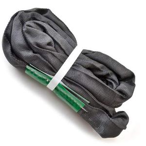 lot 78235 image: runner deer Black Spanset Round Slings for Aerial Hoop Rigging Aerial Silks Ringing Climbing (1311(4m))