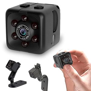 lot 78242 image: Hidden Spy Camera Mini Wireless Small 1080P Security Camera Camaras Espias Ocultas Motion Activated Detection Night Vision Small Indoor Outdoor Nanny Cam for Cars Home Apartment Gift Exclude SD Card