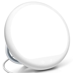 lot 78262 image: Light Therapy Lamp, 10000 Lux UV-Free Therapy Light, Touch Control Sun Lamp with 3 Adjustable Brightness Levels and Timer Setting, Sunlight Lamp with 90°Rotatable Standing Bracket for Home Office Use