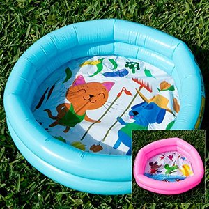 lot 78273 image: Q.J. Import, Inc Mini Inflatable Duck Pond Pool