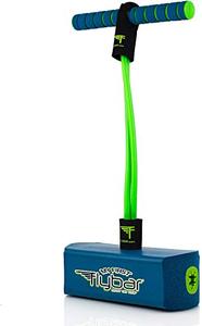 lot 78274 image: Flybar My First Foam Pogo Jumper for Kids Fun and Safe Pogo Stick, Durable Foam and Bungee Jumper for Ages 3 and up Toddler Toys, Supports up to 250lbs (Blue)