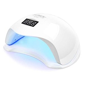 lot 78275 image: SUNUV UV LED Nail Lamp, UV LED Nail Polish Dryer Gel Machine for Manicure and Pedicure with Sensor and 4 Timers SUN5