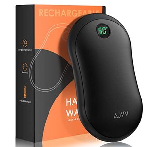 lot 78303 image: Hand Warmers Rechargeable, 10000mAh Electric Hand Warmer Power Bank with 3 Levels Double-Sided Heating, 15hrs Heat Portable Heater Gifts for Outdoors, Camping, Hiking, Skiing, Home