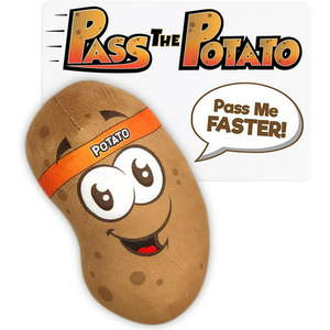 lot 78304 image: Move2Play Pass the Potato Easter Game For Kids Hilariously Wild and Fun Easter Basket Stuffer Game for Kids Ages 4-8 Preschool Toddler Indoor Outdoor Toy