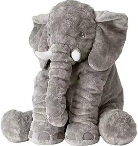 lot 78334 image: DAQINGTING Stuffed Animal Elephant Stuffed Animal,Large Stuffed Animals 24 InchesGrey, 181024 (370)