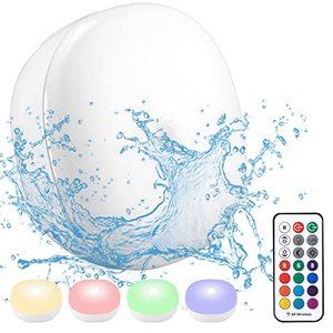 lot 78391 image: Youtob Battery Powered LED Ceiling Light, Wireless Motion Sensor Color Changing Hallway Light, 200 Lumens 3W RGB LED Ceiling Light for Indoor Outdoor, Closet, Pantry, Stair, Garage, Basement, Shower.