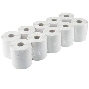 lot 78416 image: L LIKED 10 Rolls 4 x 6 Direct Blank Thermal Shipping Labels with 250 LabelsRoll - Compatible Zebra 2844 ZP-450 ZP-500 ZP-505