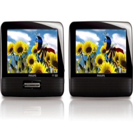 lot 5285 image: Philips Pd7012 Portable 7 Car Dvd Player
