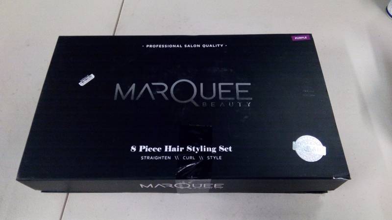 lot 5320 image: Marquee beauty 8 piece hair styling set