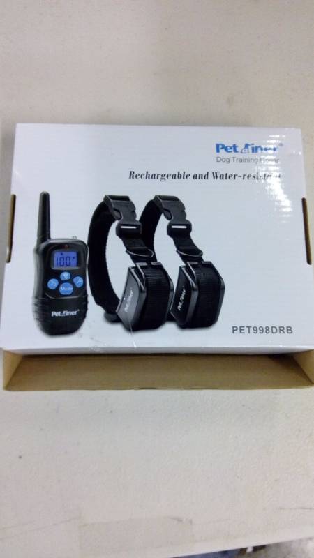 lot 5327 image: Pet dog training collar