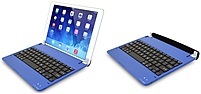 lot 5329 image: Digital Gadgets DGIPA234ABK-BL Ultra Thin Bluetooth Keyboard for iPad 234 Generation - Blue