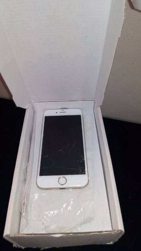 lot 5331 image: UNLOCKED Apple iPhone 6 128GB screen is cracked