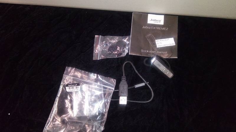 lot 5356 image: Jabra extreme 2 Bluetooth headset