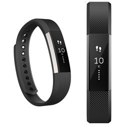 lot 5399 image: Fitbit Alta Fitness Tracker, SilverBlack, Small